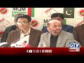 mqm leaders important press conference regarding muhajir culture day 24 dec 2024 gtv news