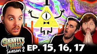 Gravity Falls Season 2 Episode 15 and 16 and 17 REACTION || Group Reaction