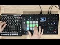 Looping and DJ style mixing - Live set on the Elektron Analog Rytm MK2