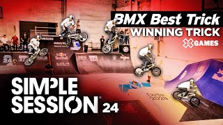 Simple Session 2024 | BMX Best Trick Winners | X Games