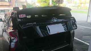 快適便利🚘️PRIUS55にLinksAuto社製の電動パワーバックドアをDIY取り付けしました。取り付け作業の動画はありませんが装着後の動作模様です。