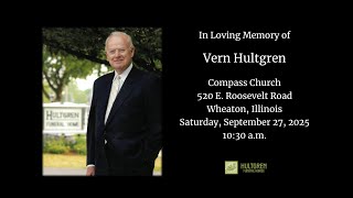 Funeral Service for Vern Hultgren