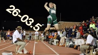 Matt Boling Long Jumps 26-3.5 At Texas Relays!