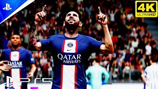 JUVENTUS VS PSG | MATCH 6 | CHAMPIONS LEAGUE | GROUP STAGE | FIFA 23(4K 60FPS)
