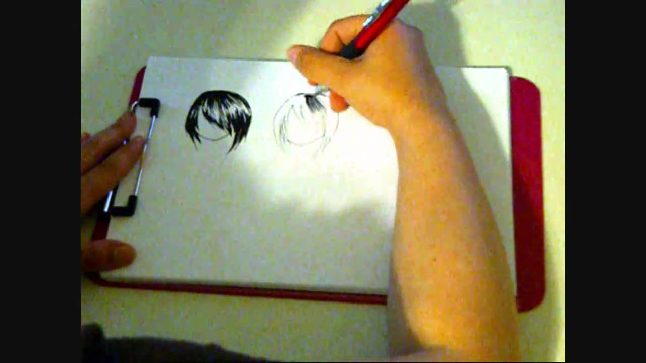 Anime Hair Inking Tutorial Youtube