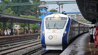 വന്ദേഭാരത് | Kerala's First Vande Barat | Inaugural Run | Pattambi | Indian Railways