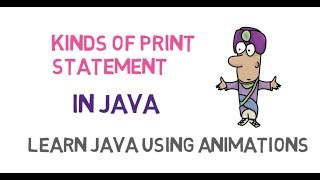 11 - Kinds of Print Statement in Java