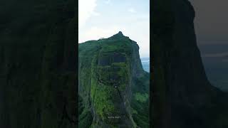 Harihar Fort Drone view #shorts #viral #nature #tiktok #drone #dronevideo