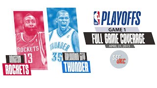 FULL CLASSIC GAME: Kevin Durant, Thunder Blitz Rockets In Game 1 | 2013 Playoffs G1 - 4.21.13