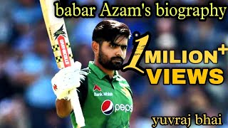 babar Azam's biography|a Pakistani cricketer|status video|#shorts|#short