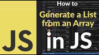 How to Generate a List from an Array Dynamically Using JavaScript | Display Array Items Easily in JS