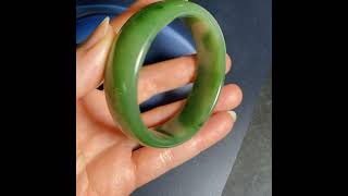 Canadian Jade Bangle Authentic Nephrite