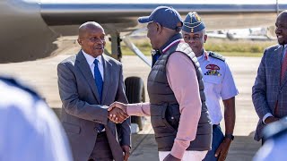 WATCH THE MOOD AS KINDIKI SEES OF PRESIDENT RUTO AS HE HEADS TO GHANA!