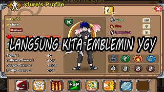 UDAH EMBLEM LANGSUNG TINGGAL CHUNIN YGY | Ninja Sage