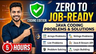 Java Coding Interview Mastery: Zero to Job-Ready (5 Hours)
