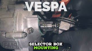 vespa gear SELECTOR BOX mouning | FMP-Solid PASSion |