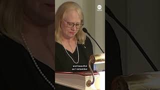 Amy Carter addresses mourners at memorial service for Rosalynn Carter
