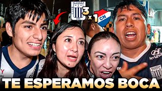 HINCHAS de ALIANZA LIMA sueñan con ELIMINAR A BOCA 🔥 COPA LIBERTADORES