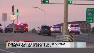 I-40 east and westbound between Louisiana and Juan Tabo closed in Albuquerque