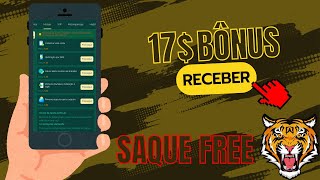 🔥GANHE 17$ DE BÔNUS GRÁTIS PARA SE CADASTRAR🔥SAQUE FREE NO SEU PIX🔥 APPS 2025