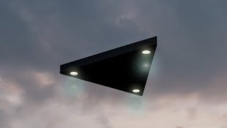 Black Triangle UFO