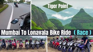 Tiger Point Mumbai to Lonavla Ekvira Aai Temple Bike Ride || #ekvira #temple #tigerpoint #lonavala