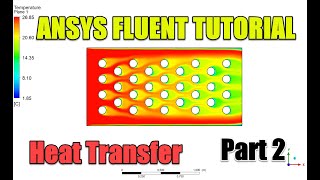 ✅ ANSYS FLUENT TUTORIAL - Heat transfer athrough pipes - PART 2