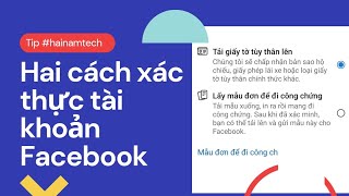 Hướng dẫn 2 cách xác thực thông tin tài khoản Facebook qua số điện thoại và số định danh cá nhân