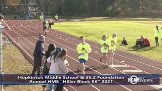 26.2 Foundation Hosts 2021 Annual Hopkinton Middle School Hillers Block 5K