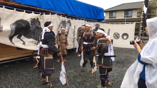 野馬追ライブ  2017 本祭り 太田騎馬隊 早朝口上