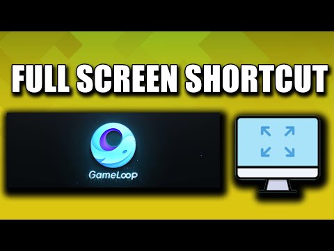 How to Exit Full screen on Gameloop  Minimize full screen  Play Fullscreen  Shortcut F11 & Esc