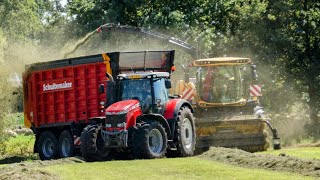 Grass Silage - NEW HOLLAND FR650 + MF8690 + JD7920 | Loonbedrijf Fa. De Gorter | Gras hakselen