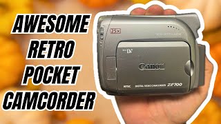 Is the Canon ZR700 the Best Pocket Sized Mini DV Camcorder?