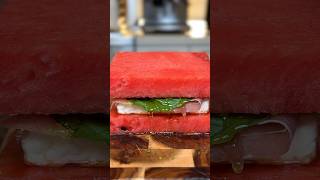 Watermelon Sandwich by Gourmet Ghetto #asmrfood #cooking #cookingasmr #recipe #best #food