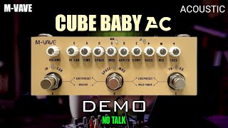 M-VAVE CUBE BABY AC DEMO - Efek Gitar Akustik Murah Terbaik ‼️‼️