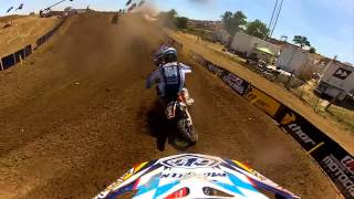 GoPro HD: Jesse Nelson 1st Moto Lap Hangtown 2012 Lucas Oil Pro Motocross