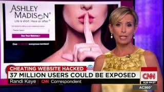 CNN News July 21 2015 How secure is Ashley Madison's data