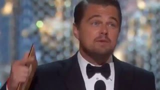Лео получил Оскар 29.02.2016 Leonardo DiCaprio wins his first Oscar after six nominations
