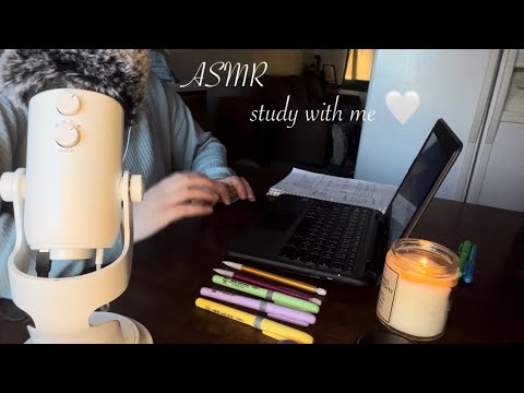 Asmr Study With Me Youtube