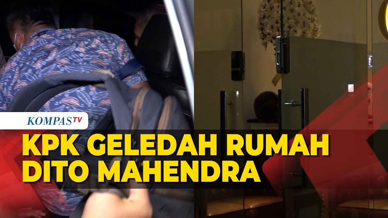 KPK Geledah Rumah Dito Mahendra Selama 6 Jam, Bawa 2 Koper - YouTube