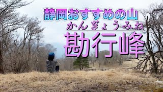 【勘行峰】アラフォー女の初心者ソロ登山　プチ遭難　絶景　静岡おすすめ