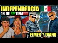 🇪🇸 ESPAÑOLES REACCIONAN a INDEPENDENCIA 🇲🇽 16 de SEPTIEMBRE 🔥**ELMER Y DIANO**