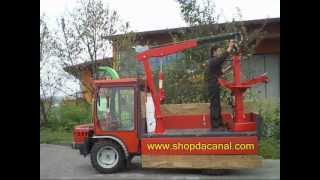 Gru Manuale 900 Kg - Installazione Su Furgone Pickup Motoagricole - Shopdacanal.com