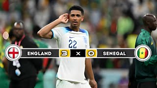 England 🏴󠁧󠁢󠁥󠁮󠁧󠁿 × Sénégal 🇸🇳 | 3 × 0 | HIGHLIGHTS | ALL GOALS |  R16 WORLD CUP 2022 |《حسن العيدروس》