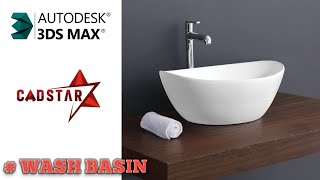 WASH BASIN MODELING IN 3DSMAX | 3DSMAX ME WASH BASIN KESE BANAYE | HOW TO MAKE WASH BASIN IN 3DSMAX