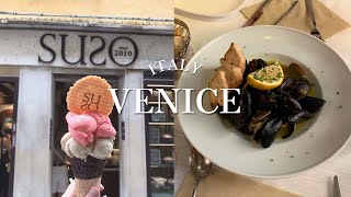 vlog 🇮🇹 | 이탈리아 베네치아 당일치기✨카페 플로리안•수소젤라또•맛집추천