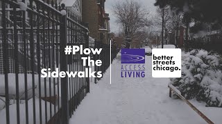 #PlowTheSidewalks – Sidewalk Accessibility