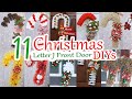 11 Easy DIY Letter J Christmas Decoration Ideas for Front Door 2024