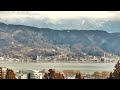 ４Ｋ【live】諏訪湖八ヶ岳ライブカメラ２　信州　諏訪盆地　 live stream in lake suwa　nagano japan