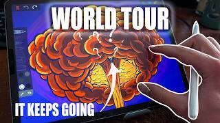 2 YEAR Infinite Zoom Drawing World Tour